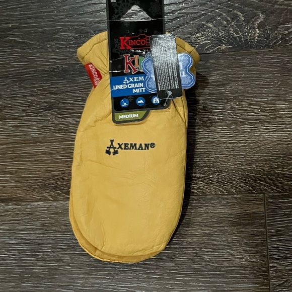 Kinco Axeman Insulated Lined Cowhide Mitts NWT - Picture 2 of 4